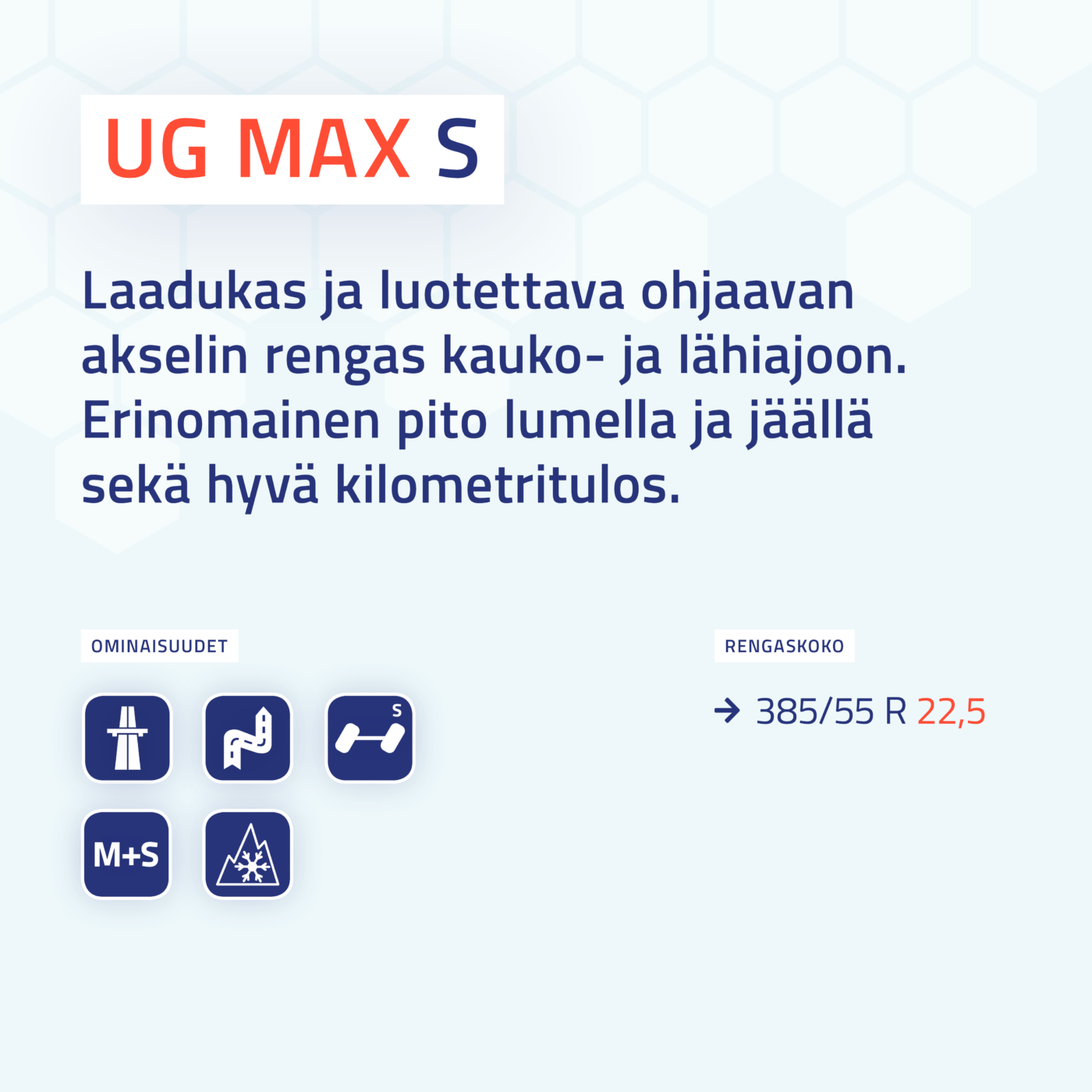 Goodyear UG MAX S